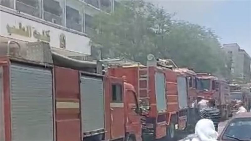 حريق كلية الطب