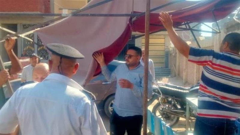 حملة لإزالة الاشغالات