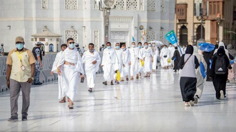 حجاج بيت الله الحرام