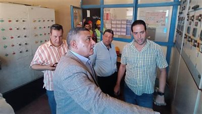مساعد نائب رئيس هيئة المجتمعات يتفقد منظومة مياه الشرب بمدينة الشروق