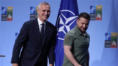 أمين عام الناتو يبحث مع رئيس أوكرانيا الاستعدادات لقمة واشنطن
