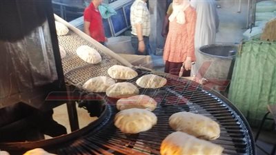 حملات تموينية مكبرة على الأسواق والمخابز بكفر الشيخ