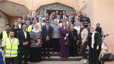 جيهان مديح تقود وفد «مصر أكتوبر» لزيارة مجمع خدمات الشيخ الشعراوي بالدقهلية