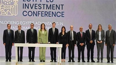 رئيس الوزراء يشهد توقيع اتفاقية لإنتاج الأمونيا الخضراء بدمياط على هامش مؤتمر الاستثمار المصري الأوروبي