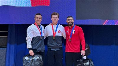 عمر العربي يحصد برونزية بطولة رومانيا الدولية للجمباز الفني