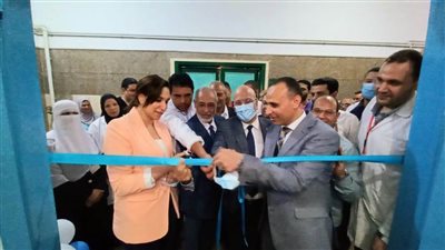 نائب محافظ البحيرة تفتتح وحدة إذابة الجلطة الدماغية بمستشفى حوش عيسى