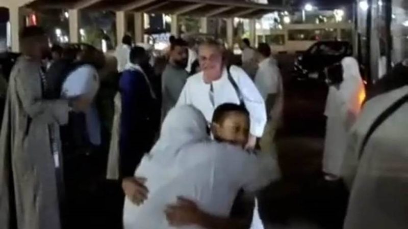 وصول الحجاج