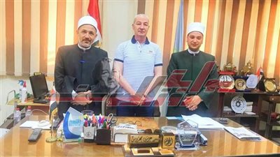 وكيل شباب كفر الشيخ يستقبل وفد الأزهر لتعزيز الهوية لدى النشء