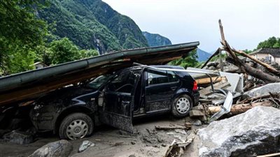 قتلى ومفقودون جنوب شرق سويسرا بسبب سوء الأحوال الجوية