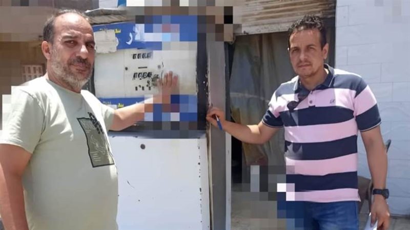 ضبط محطتى وقود بدون