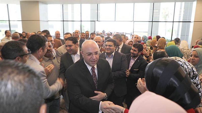 استقبال محافظ بنى