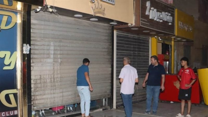 اغلاق المحلات ليلا