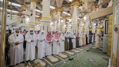 أكثر من 5 ملايين يؤدون الصلوات في المسجد النبوي خلال الأسبوع الماضي