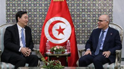 وزير الخارجية التونسي يلتقي المبعوث الصيني الخاص للشرق الأوسط