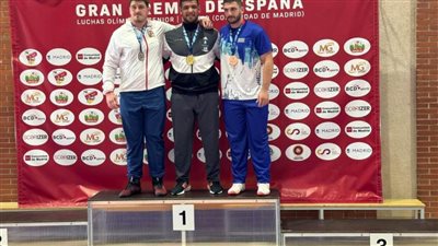 منتخب المصارعة الرومانية يحصد 3 ميدليات ببطولة الجائزة الكبرى بإسبانيا 