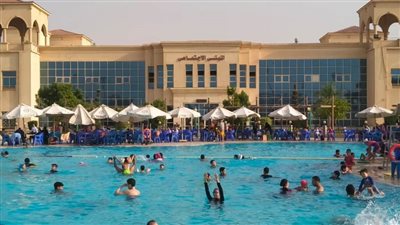 لجنة الشباب والرياضة تتابع 7 حمامات سباحة بالخانكة