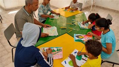 عروض تراثية وورش للأطفال في الأنشطة الصيفية بالوادي الجديد