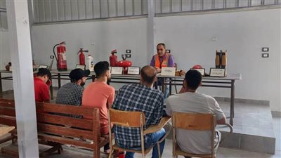 تدريب طلاب كلية الهندسة جامعة أسيوط بمناجم فوسفات أبوطرطور بالوادي الجديد