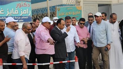 محافظ المنيا يوجّه بسرعة تغيير خط الصرف بشارع الصفصافة مركز سمالوط