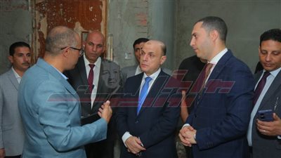 محافظ كفر الشيخ الجديد يتفقد أعمال إنشاء مركز التحول الرقمي