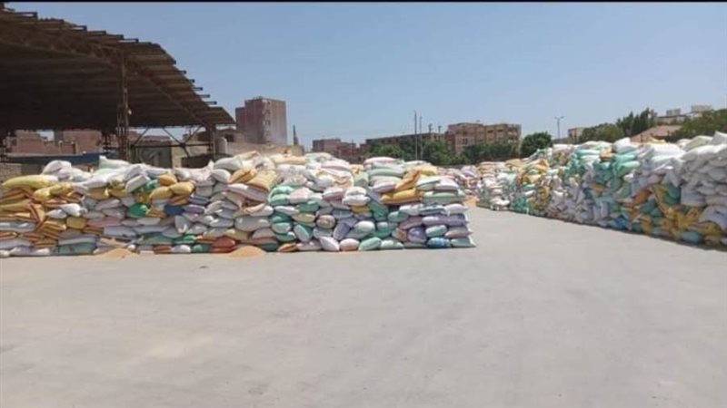 جانب من توريد محصول