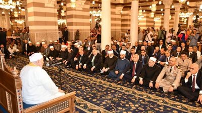 وزير الأوقاف ومحافظ القاهرة ووكيل الأزهر والمفتي يشهدون احتفال الأوقـاف بالهجرة النبوية 