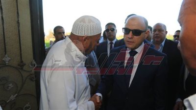 محافظ كفر الشيخ يقدم واجب العزاء لأسرة اللاعب أحمد رفعت بمسقط رأسه
