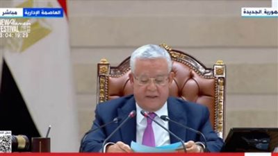 عاجل.. نص كلمة رئيس مجلس النواب خلال جلسة عرض الحكومة برنامجها