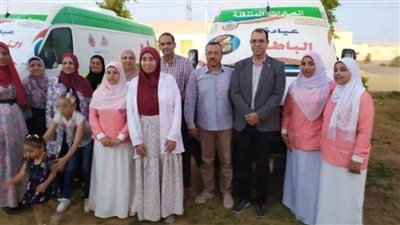 الوادي الجديد تنفذ قافلة سكانية لقرى بشاير الخير