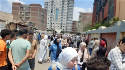 مدير أمن الشرقية يتفقد لجان امتحانات الثانوية العامة بديرب نجم 