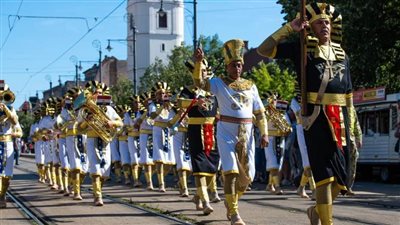 الموسيقات العسكرية المصرية تشارك فى مهرجان 