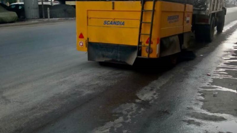 جانب من حملات النظافة