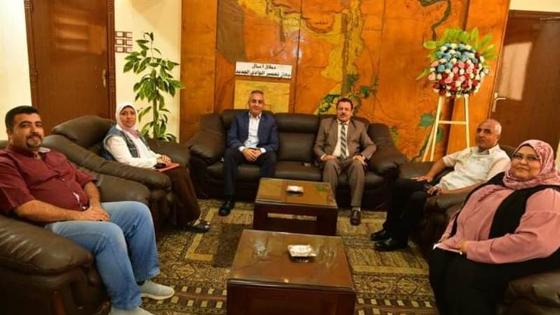 جانب من لقاء رئيس