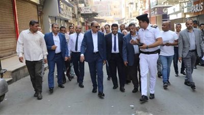 محافظ المنيا يتفقد مجمع المخابز المطور في المنطقة الصناعية