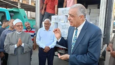 وصول الدفعة الثانية من لحوم صكوك أضاحي الأوقاف لتوزيعها على الأسر الأولى بالرعاية بالمنيا