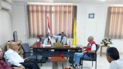 وكيل صحة شمال سيناء يشيد بدور فرع الهلال الأحمر في دعم القطاع الصحي