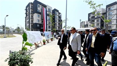 وزير الإسكان يتفقد إنهاء 672 وحدة بمشروع جنة للإسكان بمدينة دمياط الجديدة