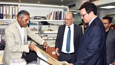 وزير الثقافة يتفقد متحف محمود خليل.. ويوجه بوضع خطط ترويجية للمتحف