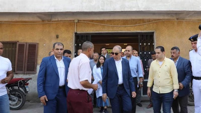 محافظ المنيا يتفقد