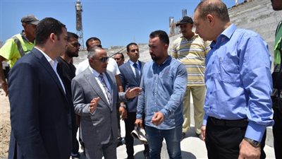 محافظ بورسعيد يشدد علي الالتزام بالجدول الزمني لإنشاء ستاد النادي المصري 