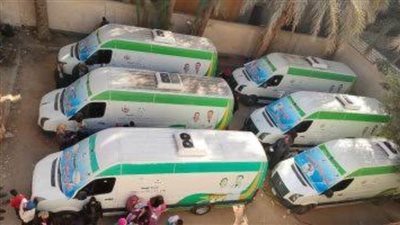 وزارة الداخلية توجه قوافل طبية وانسانية لعدد من قرى كفر الشيخ