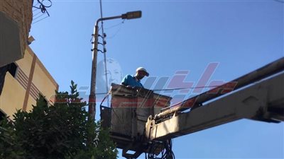 محافظ كفر الشيخ يوجه برفع كفاءة منظومة الإنارة