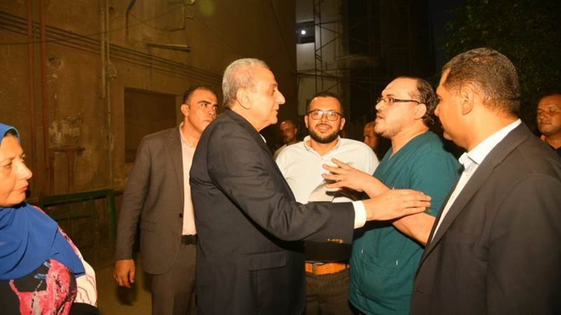 جانب من الجولة بالسنطة