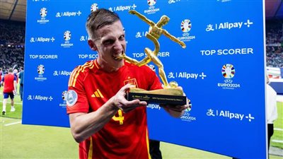 الإسباني داني أولمو يحصد جائزة هداف بطولة الأمم الأوروبية 