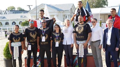 مصر تحقق ذهبية الفرق والفردي ببطولة موسكو الدولية للفروسية