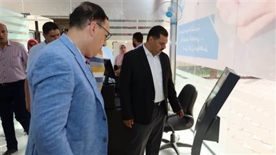 تفقده نائب المحافظ.. تجهيز ورفع كفاءة مركز خدمة عملاء مياه السنطة بالغربية (صور)