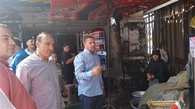 بالصور.. رفع 1399حالة إشغال ثابت ومتحرك بإيتاي البارود المحمودية