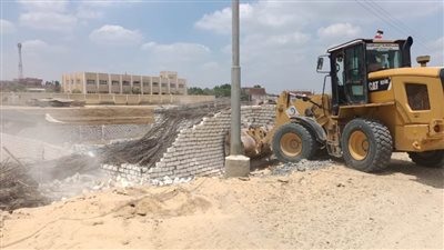 إزالة 30 حالة تعدٍ بمساحة 3925 مترا مربعا حفاظاً على الرقعة الزراعية بالبحيرة