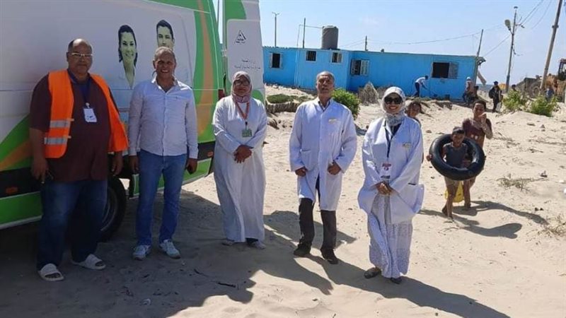 عيادة متنقلة متمركزة