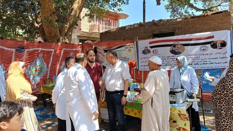 جانب من فعاليات القافلة